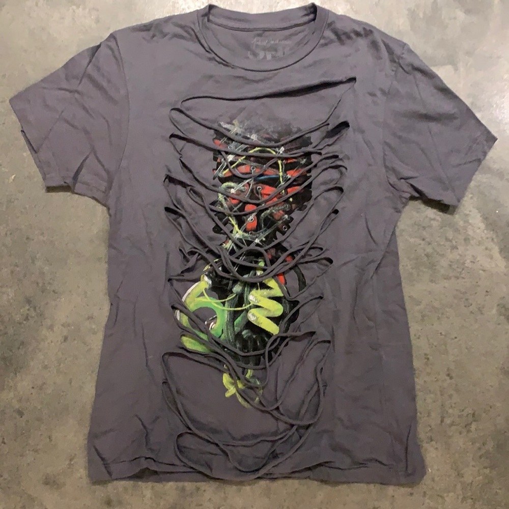 Michael Jackson One Cirque du Soleil Shredded Zombie Tee